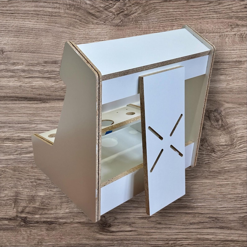 DIY Mini Arcade Cabinet Kit – Flat Pack Plywood Bartop Arcade - Raspberry Pi Compatible - 12.5” Display image 10