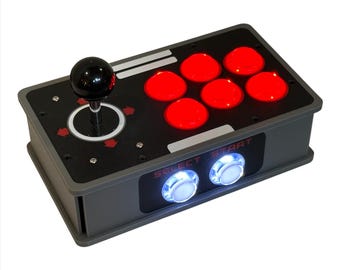 DIY Raspberry Pi Zero Compatible Arcade Console Kit – 3D Printed PLA Enclosure for Retro Gaming & RetroPie Build