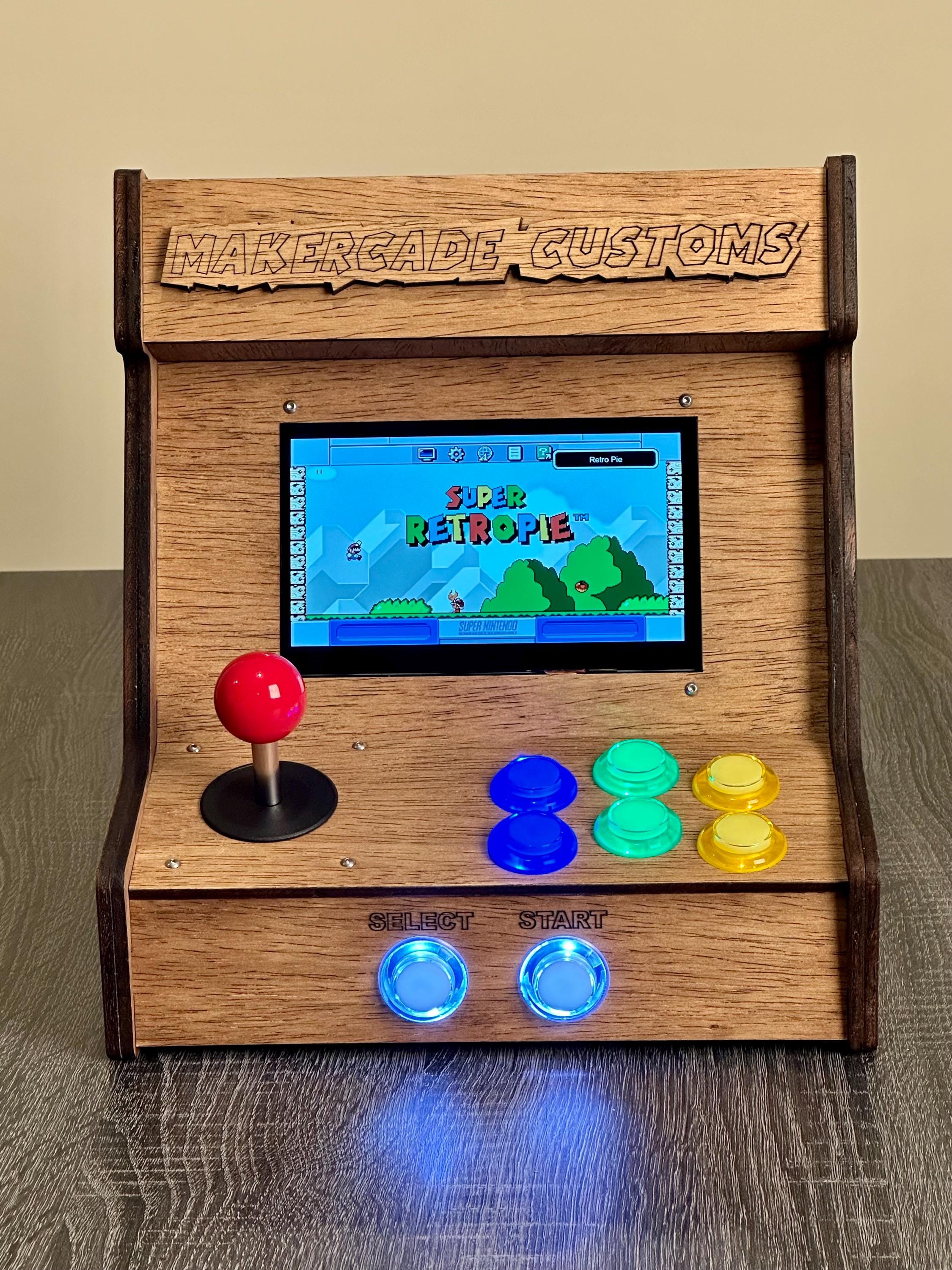 Mini Tabletop 7" display Arcade Console Kit  Brand New