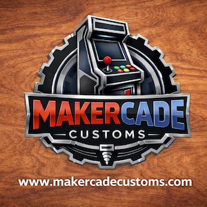DIY Mini Arcade Cabinet Kit – Flat Pack Plywood Bartop Arcade - Raspberry Pi Compatible - 12.5” Display image 3