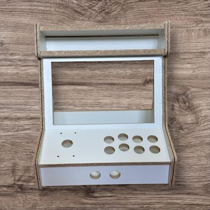 DIY Mini Arcade Cabinet Kit – Flat Pack Plywood Bartop Arcade - Raspberry Pi Compatible - 12.5” Display image 9