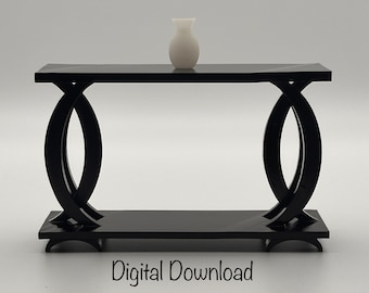 1/12 Scale Miniature Console Table