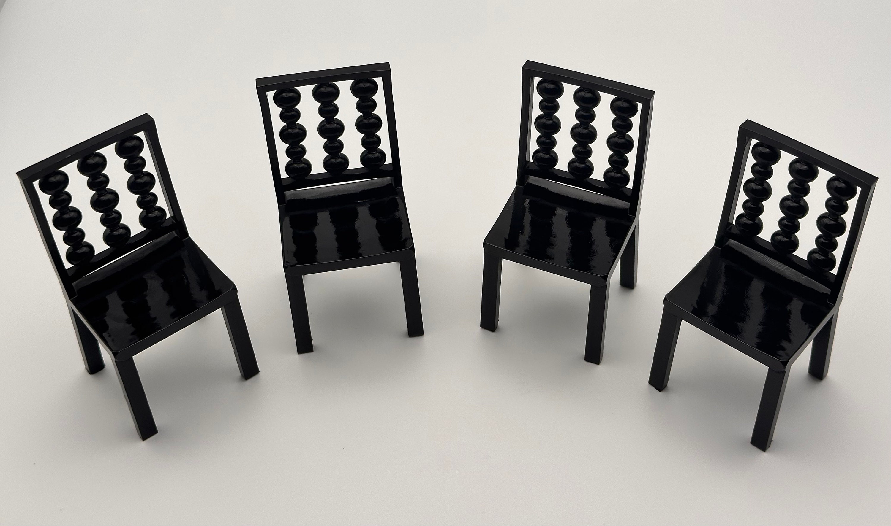 6 Inch Mini Chair 1/12 Scale Miniature Chairs - Etsy