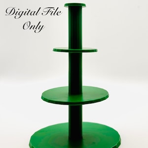 1/12 Scale Digital Christmas Tree Village File