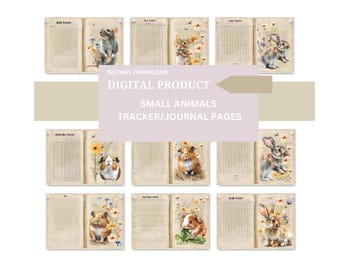 DIY Tracker Paper Pack: A4 Printable Journal Inserts (Digital Download