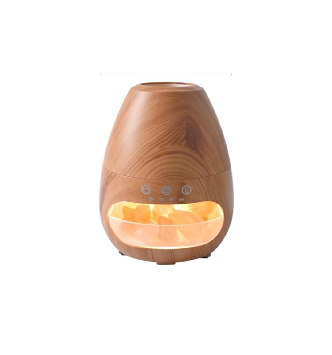Salt Lamp Aromatherapy Diffuser Flame Diffusers, Essential Oil