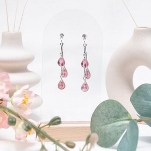 Harsoorbellen kersenbloesemdruppels - Sieraden voor dames