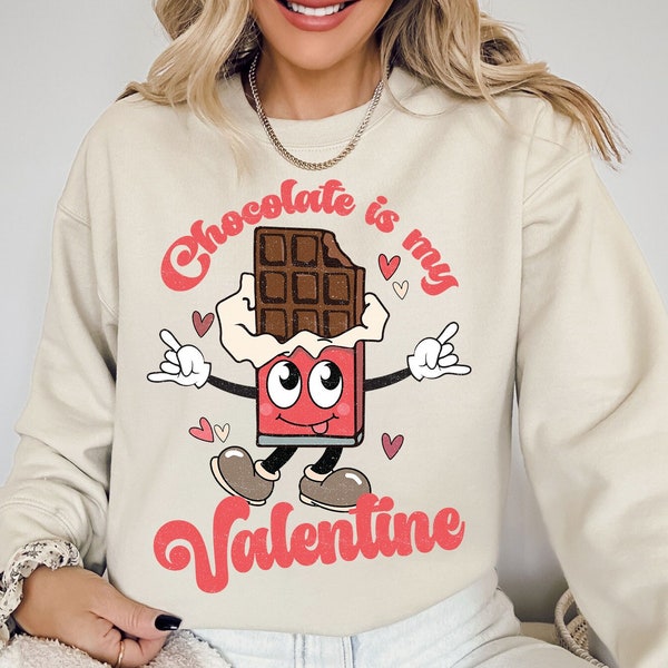 Chocolate Is My Valentine Hoodie, Be Mine Chocolate Hoodie, Valentine Be Mine Hoodie, Love Chocolate Hoodie, Chocolate Valentine Hoodie