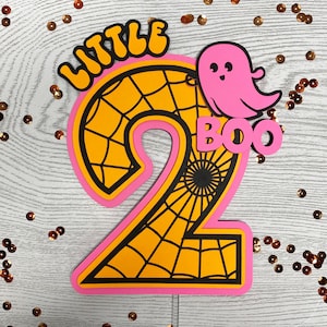 Little Boo Cake Topper, Little Boo Birthday Cake Topper, Little Boo Ghost Topper, Ghost Cake Topper, Fall Baby, Little Boo Party Celebration