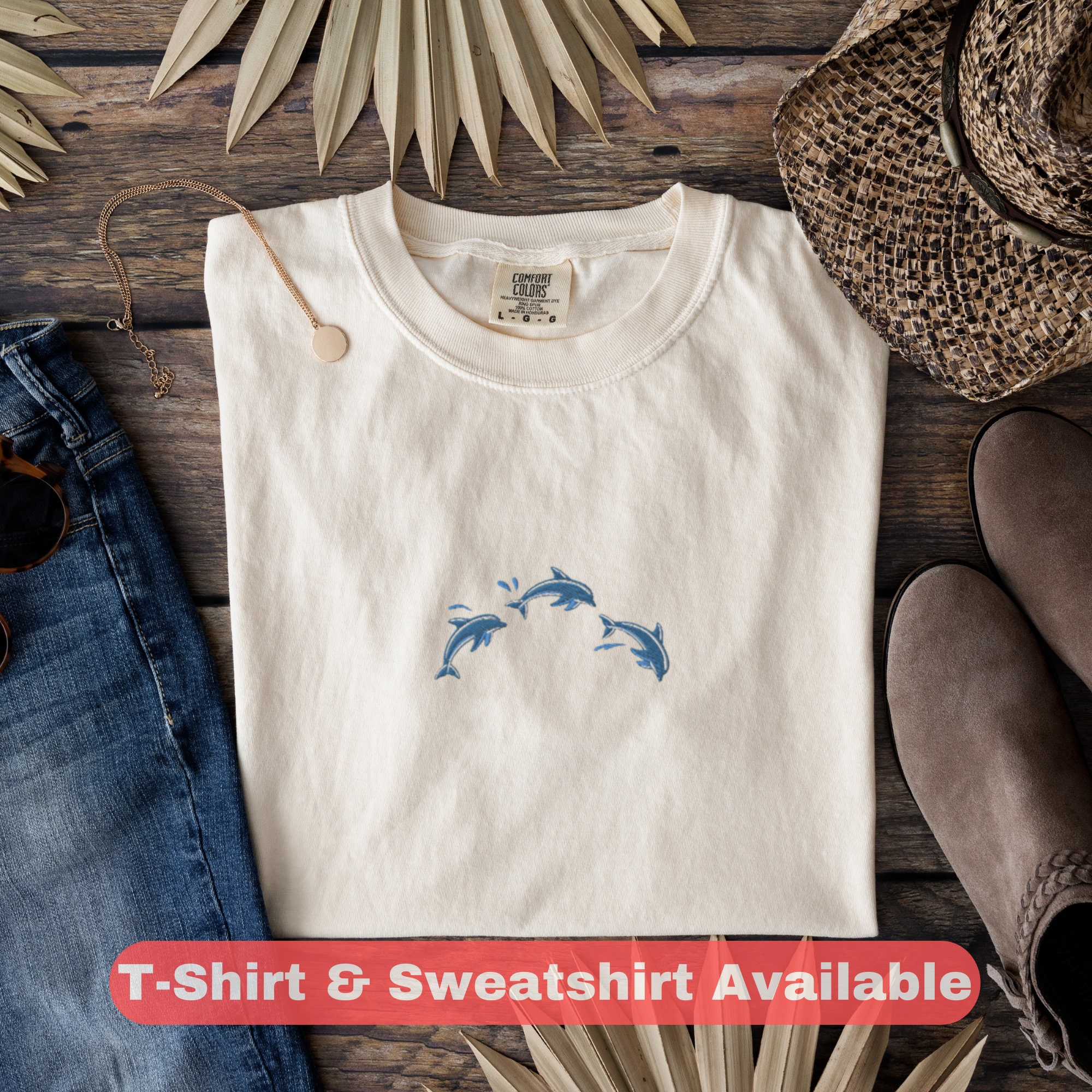 Trendy Apparel Shop Low Profile Cotton Cap With Dolphin Embroidery - Washed Twill, Adjustable Snap Strap