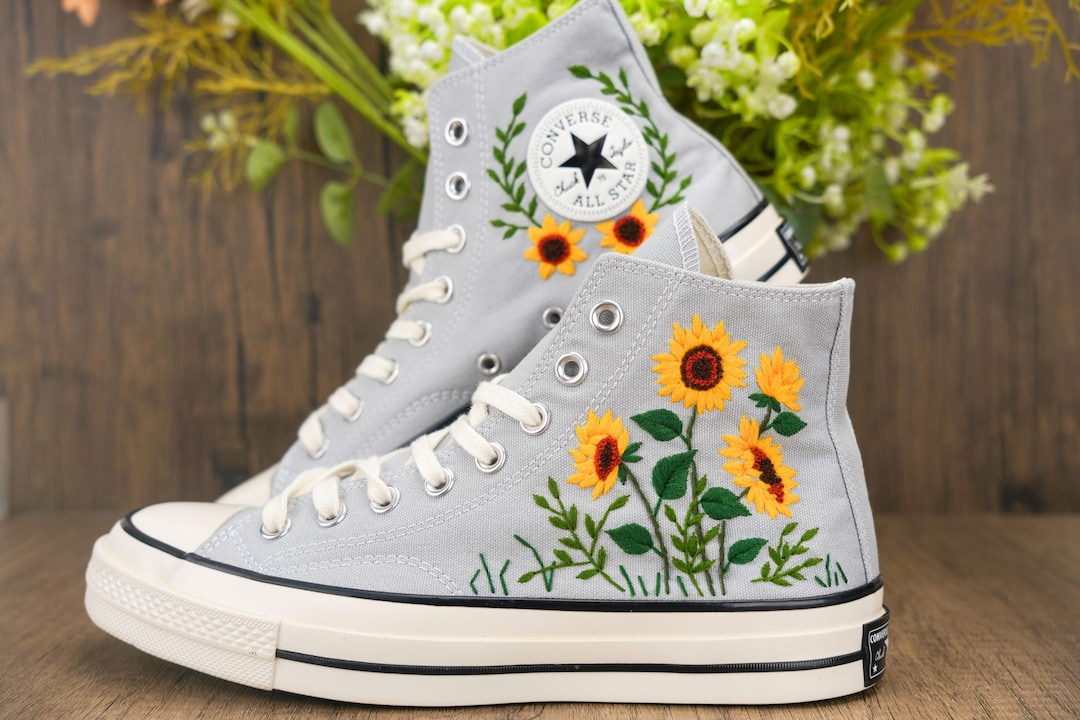 Floral Converse Custom Spring Floral Chuck Taylors Custom Converse