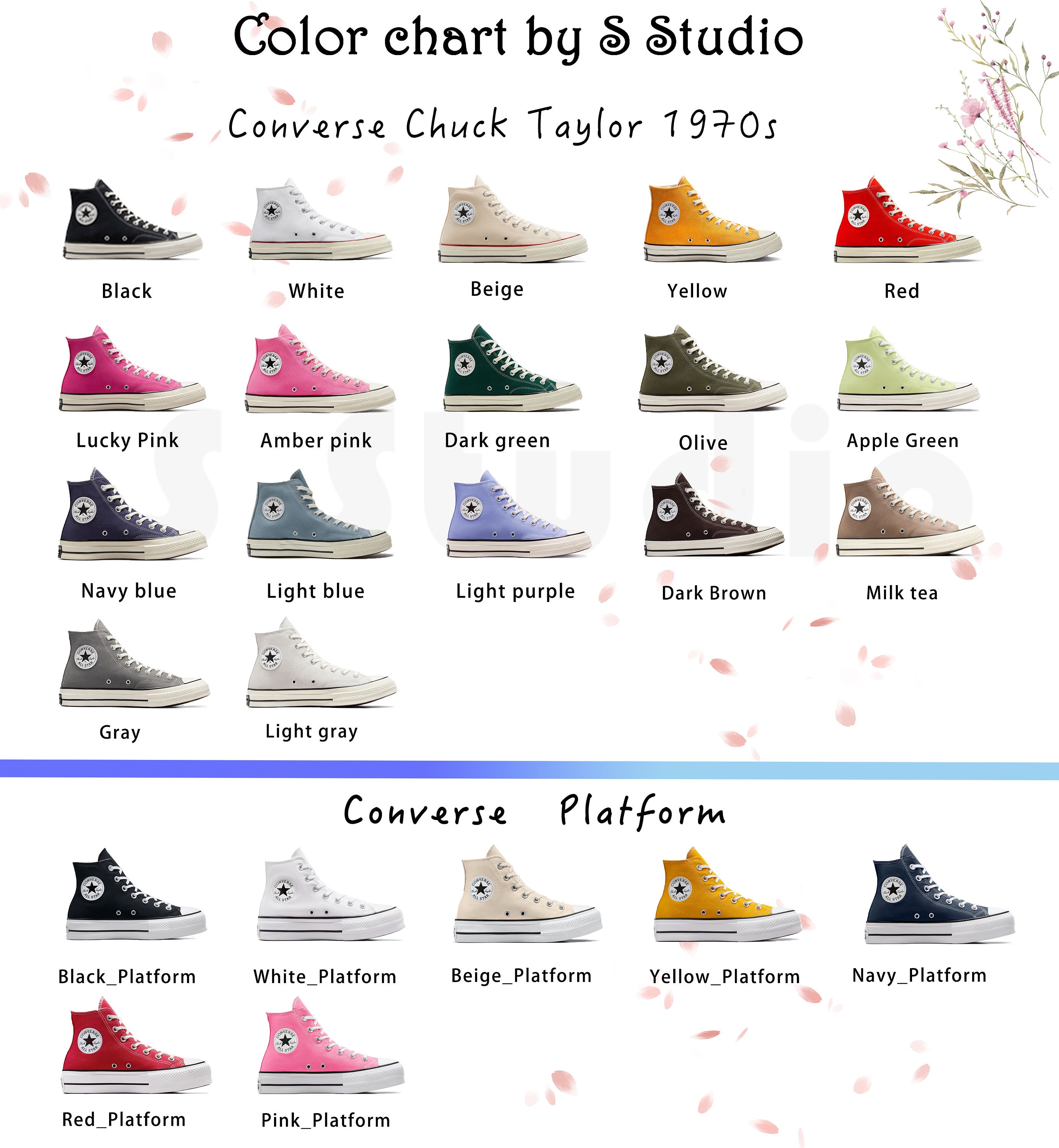Converse chucks farben hotsell