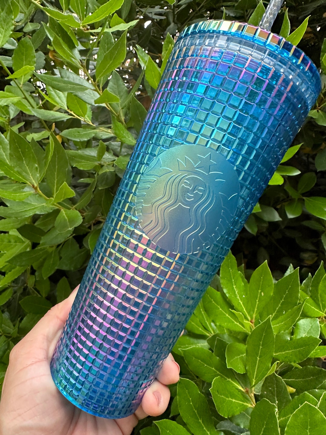 Starbucks Oil Slick Tumbler Starbucks Cup Starbucks Cold Etsy