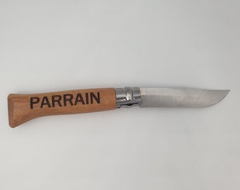 Opinel n 09 à personnaliser - couteau à graver