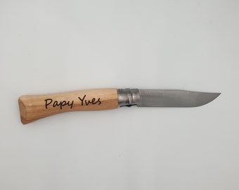 Opinel n 07 à personnaliser - couteau à graver