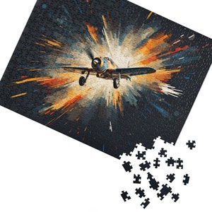 Airplane Blast Jigsaw puzzle