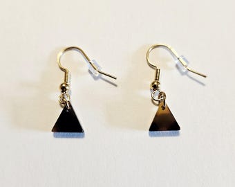 Handmade Triangle Earrings