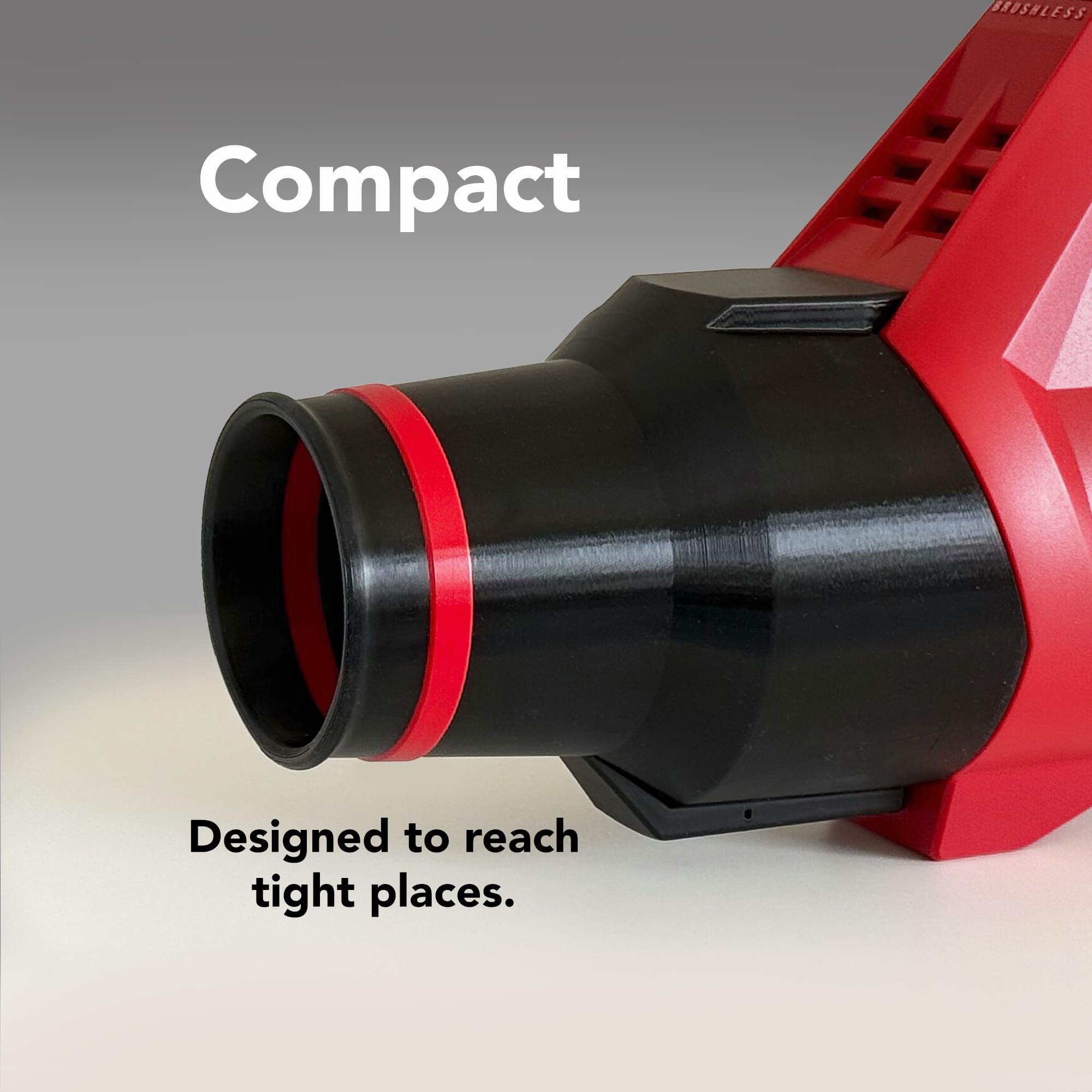 Slender Slim Nozzle for Milwaukee Cordless Leaf Blowers models 3017-20 and M18