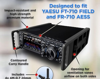Carry Handles for Yaesu FT-710 Field and FT-710 AESS Radio Transceivers