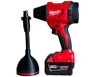 Raft Inflator, Deflator with Halkey-Roberts Valve – For Milwaukee Precision Blower 0887-20