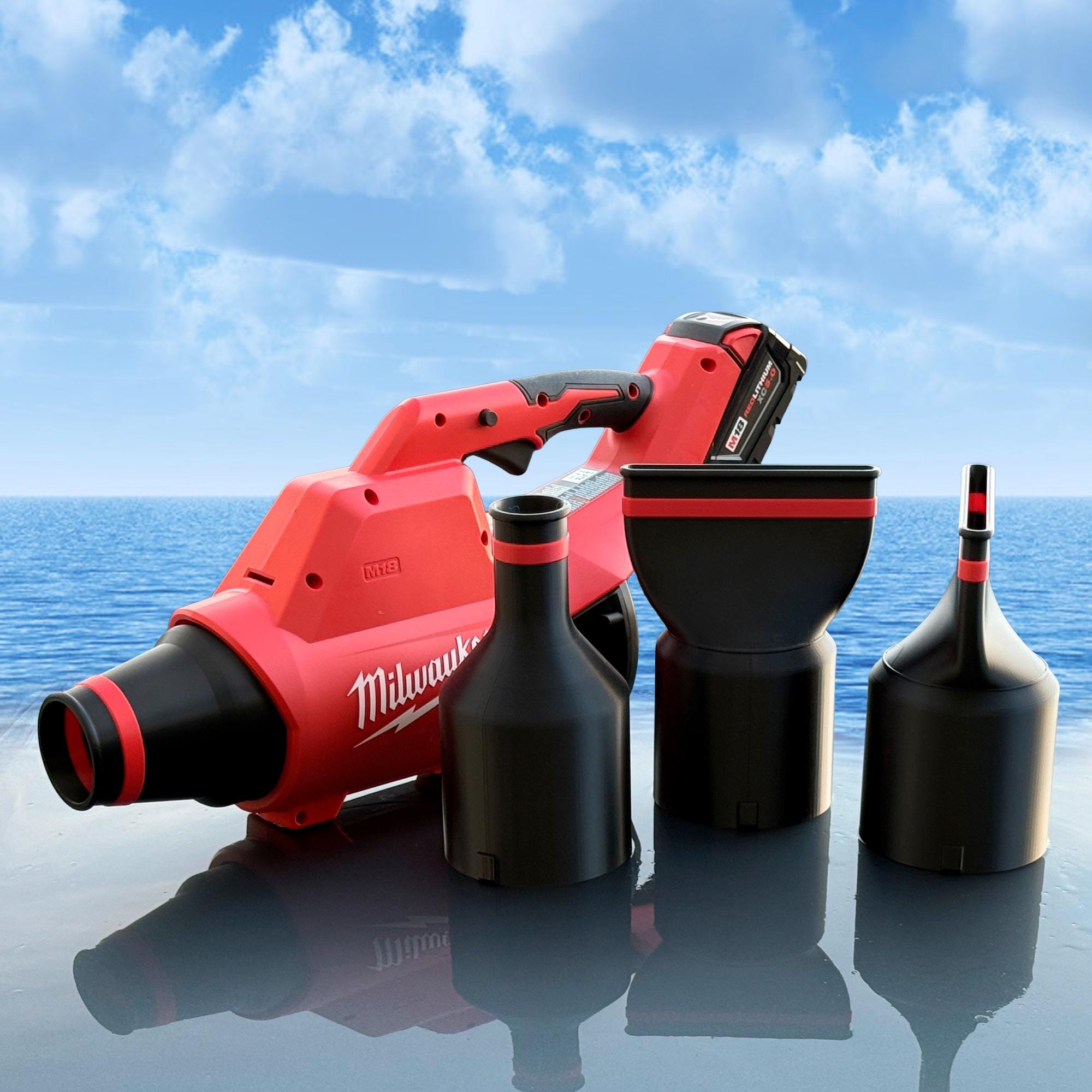 Car Drying Nozzle for Milwaukee Cordless Leaf Blower 3044-20, 2724