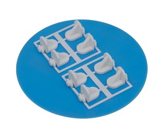 Twist-In Shelf Support Pins (8 pack) for Kitchen Cabinets, Bookcases, Shelves!