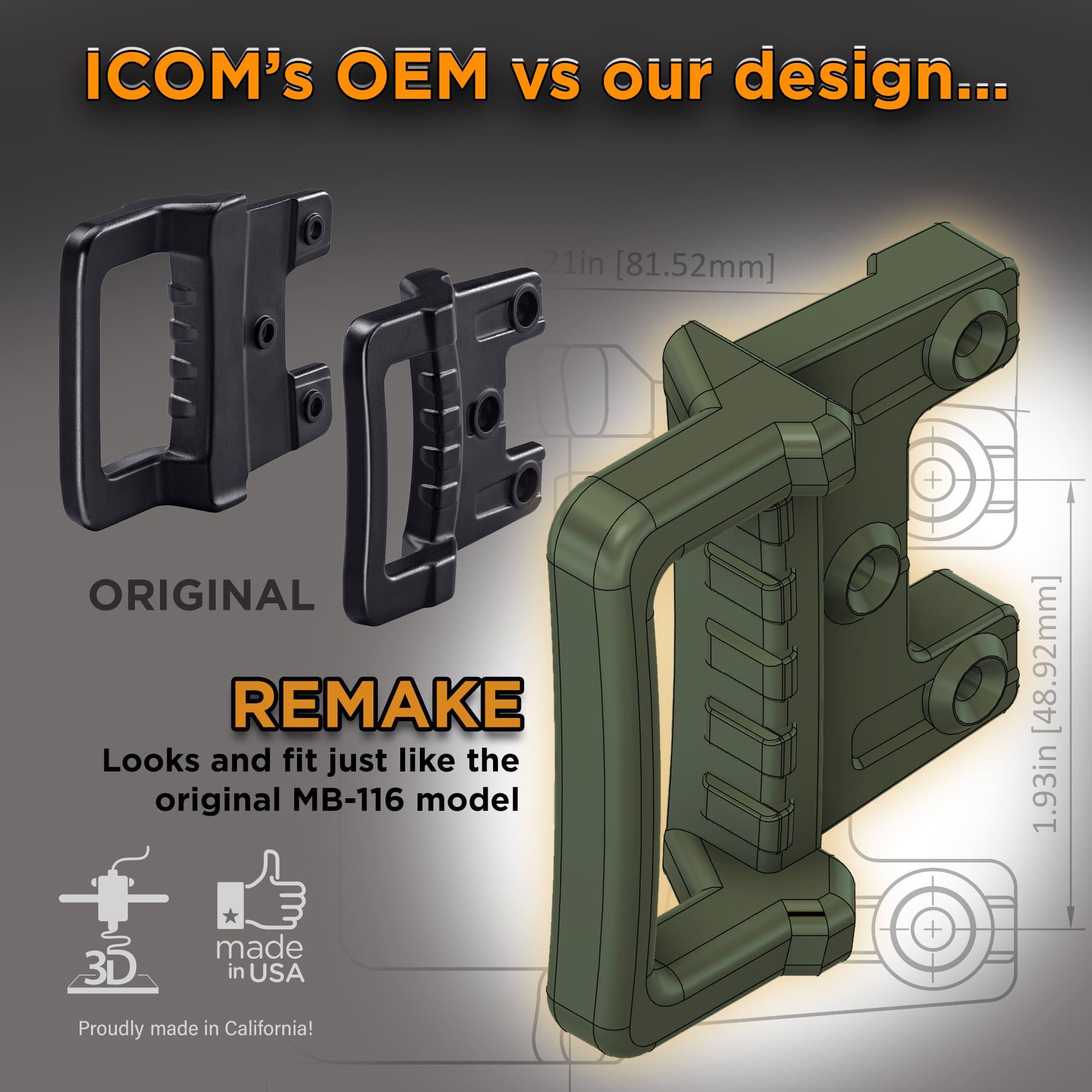 Carry Handles for ICOM IC-7200 Radio Transceivers MB-116 - Etsy