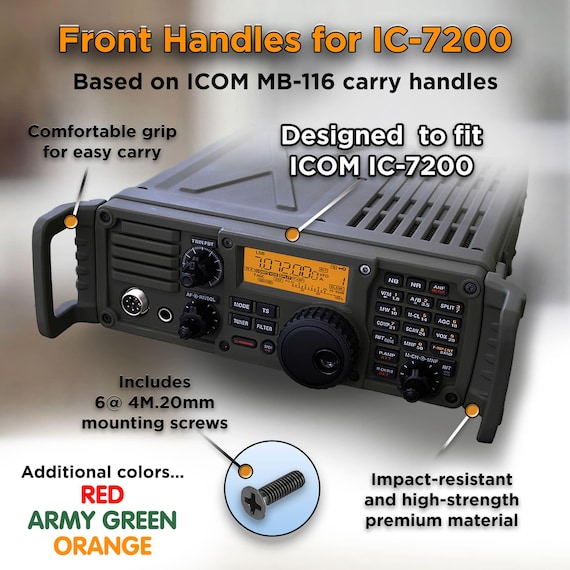 Carry Handles for ICOM IC-7200 Radio Transceivers MB-116 - Etsy