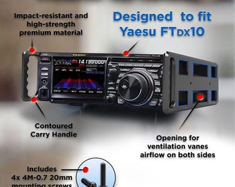 Asas de transporte para transceptores de radio YAESU FTDX10D