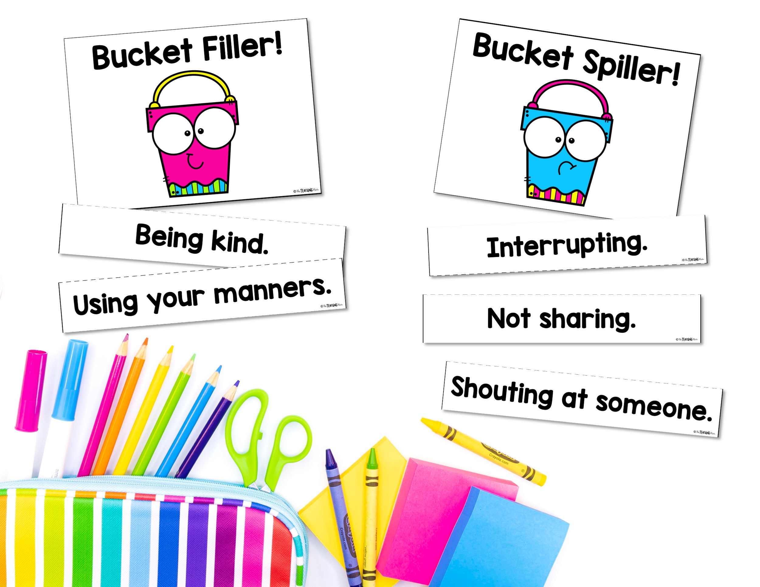 Bucket Filler Activities Bucket Filler Resources Bucket Filler Craft
