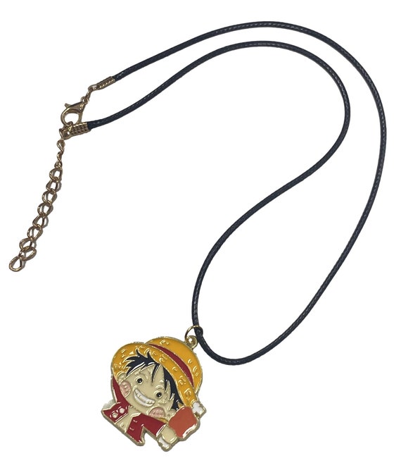 One-piece Inspired Anime Enamelled Charm Character Necklace