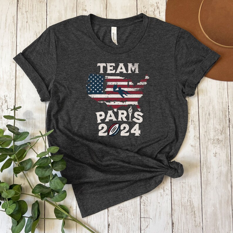 2024 Paris Olympics Games Team USA Rugby Sevens T Shirt, Olympic Games Tshirt, Team USA Shirt