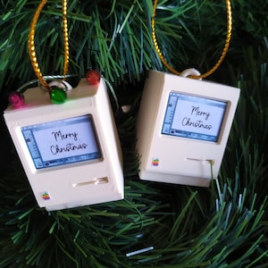 Apple Macintosh Christmas Decoration