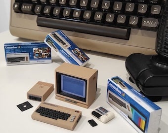 Commodore 64 Miniatura C64 Computadora retro 8 bits