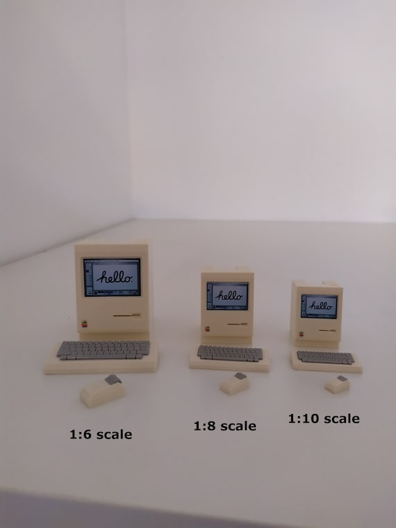 Apple Macintosh ミニチュア - Etsy 日本