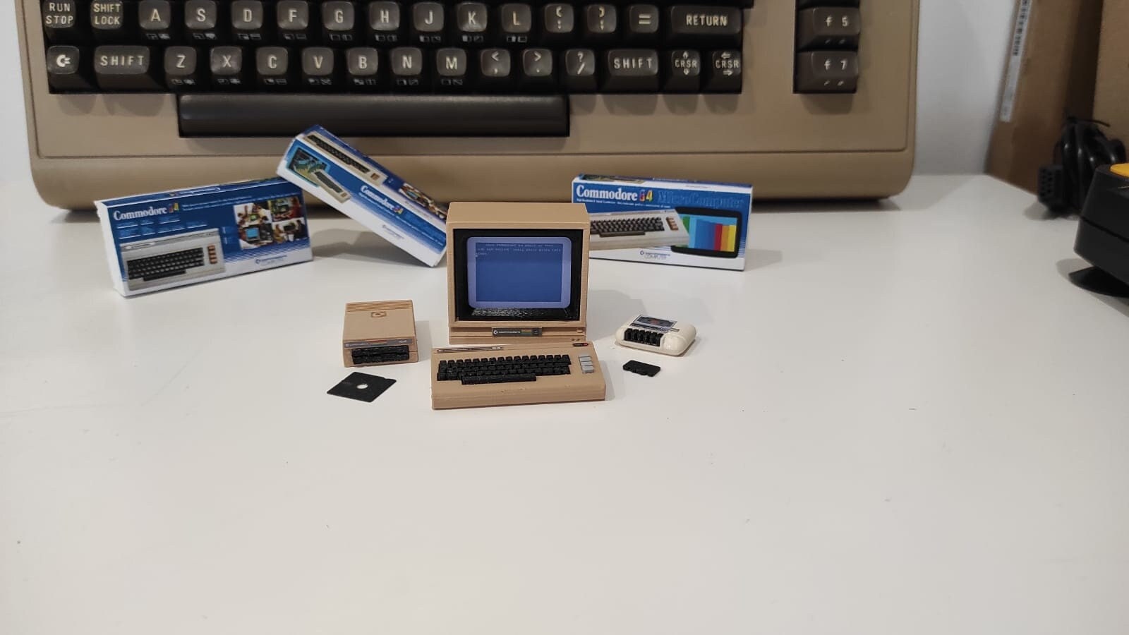 Commodore 64 Miniature C64 Retro Computer 8 Bit - Etsy