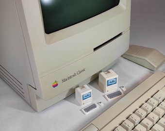 Apple Macintosh Miniature - Etsy