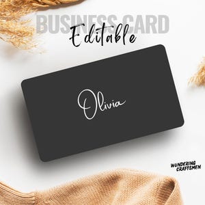Premium Dark Theme Business Card Template High End Sleek Vet Business Card Pet Boarding Namecard Template Pet Groomer Starter Kit Dog Walker