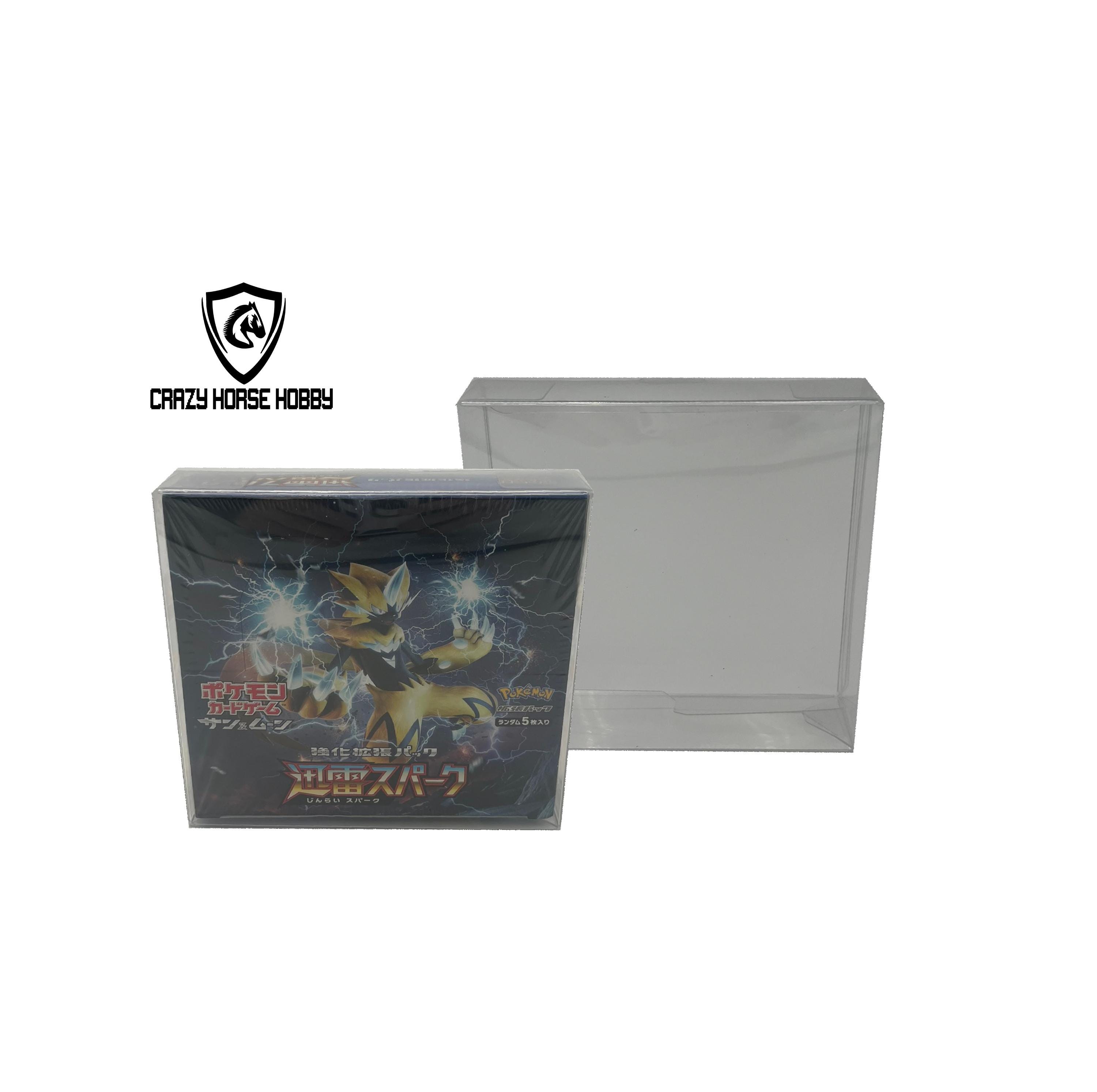 pokemon sword & shield rebel clash booster box POKEMON TCG Japanese Booster Box Protectors (0.50mm thick, UV & Scratc