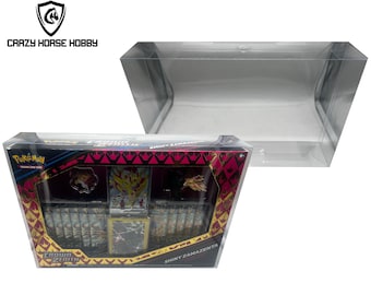 2 Schutzhüllen Crown Zenith glänzend Zamazenta Premium Figurensammlung