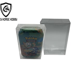 5x Estuches protectores para mini latas de Pokémon