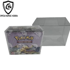 5x Schutzhüllen für Pokemon Booster Box (englisch)