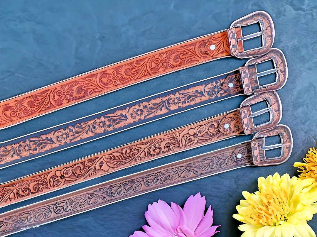 4pc Belt Set,black Leather Belt, Belt for Jeans, Belt for Suits, Belt