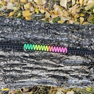 Paracord Bolt on Grab Handles-Black and Tie Dye -Compatible with Jeep Wrangler/Gladiator and Ford Bronco