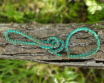 Paracord Dog Slip Leash With Adjustable Stopper