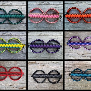 Custom CHOOSE YOUR COLORS! Reversible Roll-Bar Grab Handles - Paracord Grips- Compatible with Jeep Wrangler and Gladiator