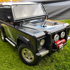 Tamiya CC-01 Defender 90 Front Bumper Winch.