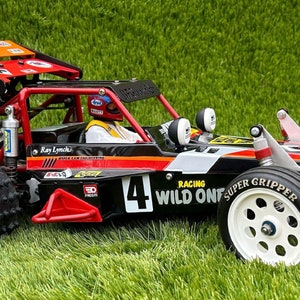 Tamiya Wild One Spoiler and Spare Wheel Kit.
