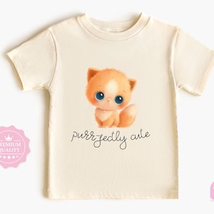 Purr-fectly Cute Baby Bodysuit - Adorable Cat Baby Outfit - Funny Baby Clothes - Newborn Gift - Baby Shower Gift - Sweet Kitten Bodysuit