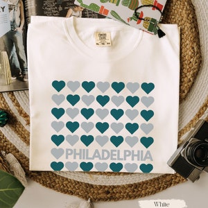 Philadelphia Tee, Cute Philly Gift, Football Season Shirt, Game Day T-Shirt, City TShirt, Football Mom Shirt, Comfort Colors® Shirt Gift